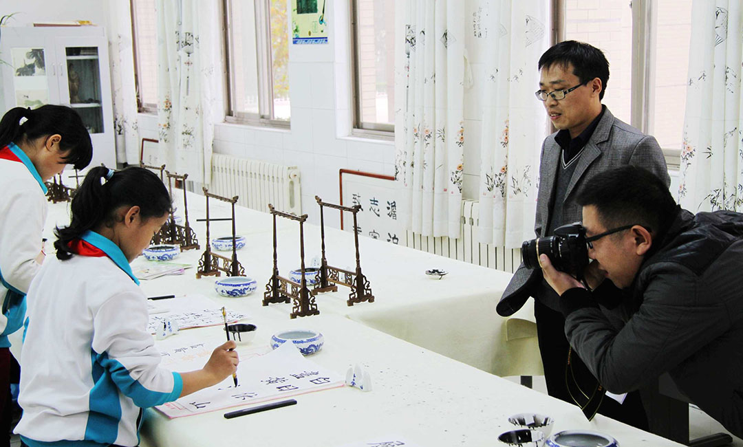 河西河西常州书法教育微网站开发案例